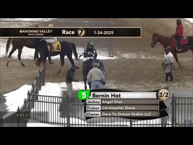 Bernin Hot in the winner's circle