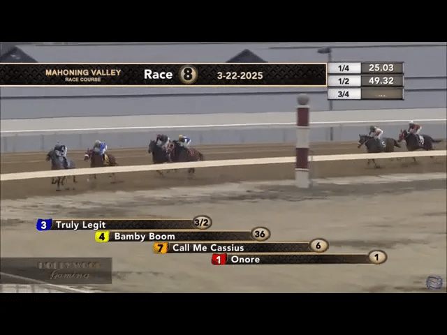 Truly Legit leading the race